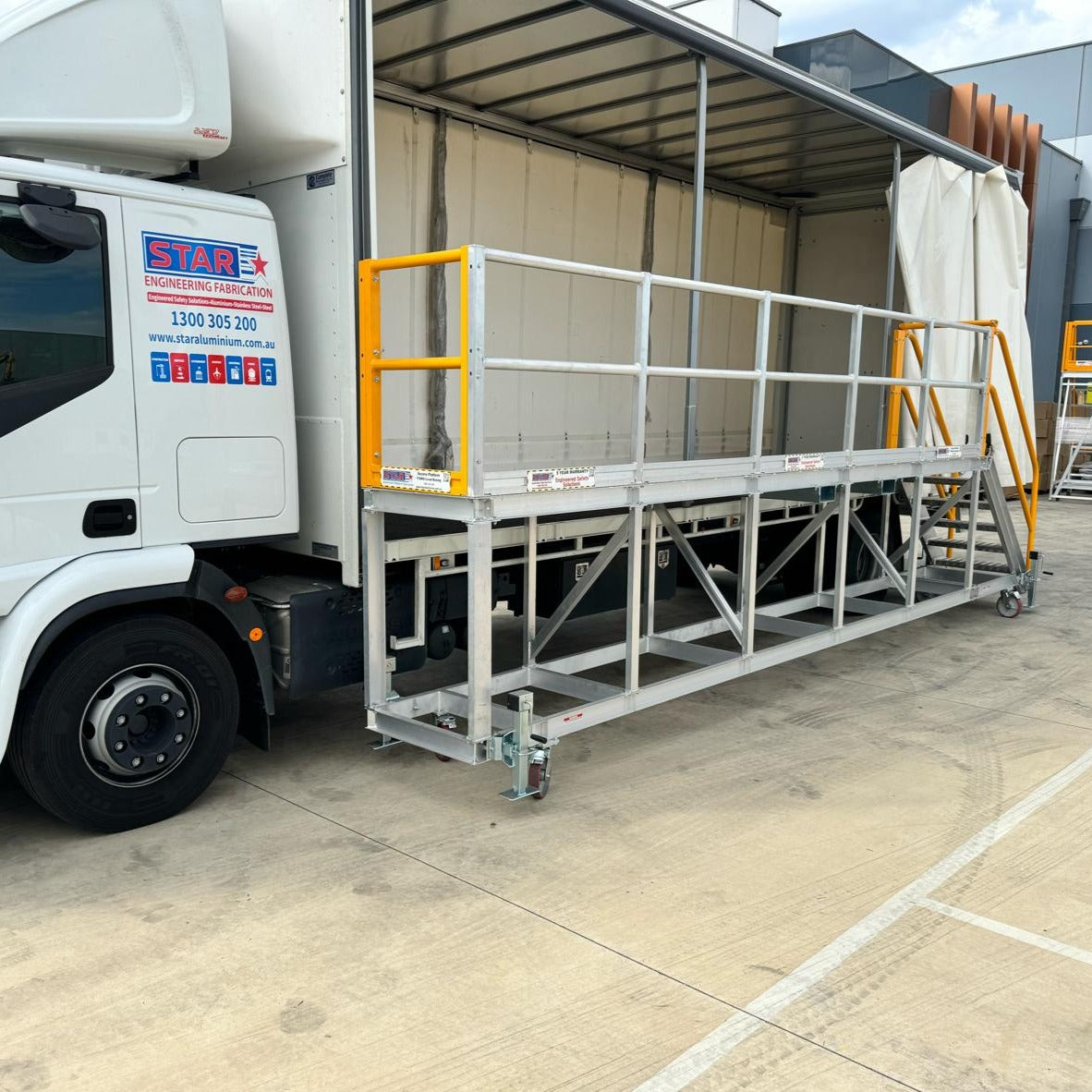 Truck Access Platforms - BLS Ladders
