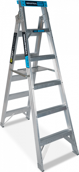 Trade Series Step Extension Ladders Industrial 150kg