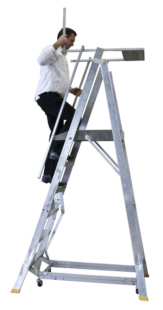 Order Pickers with Wheeled Carriage