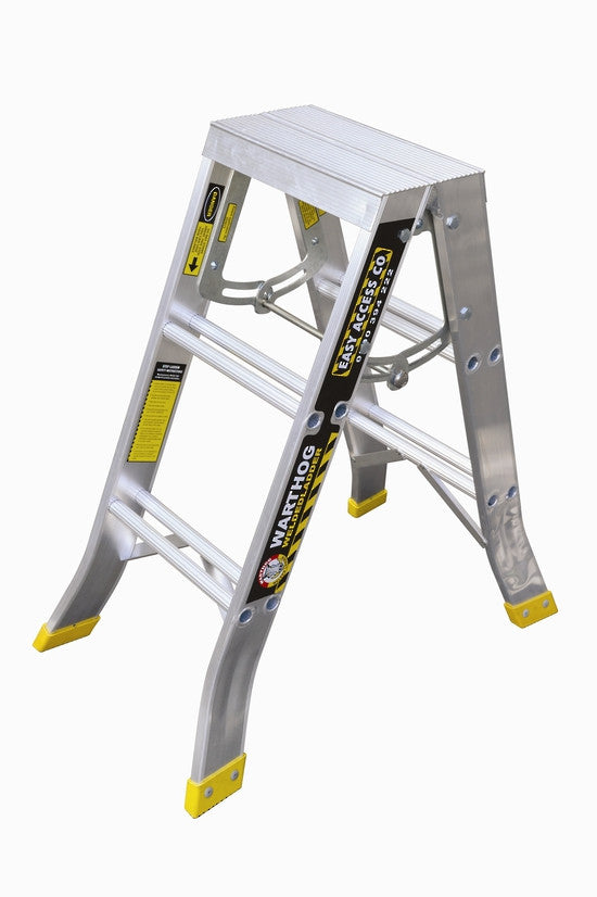 Warthog Double Sided Step Ladder 180kg