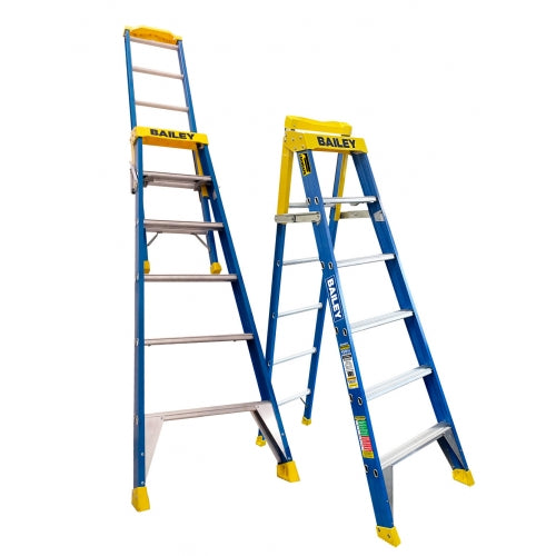 Bailey Pro Punchlock Step Extension Ladder Fibreglass
